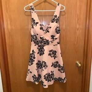 Floral patterned dress